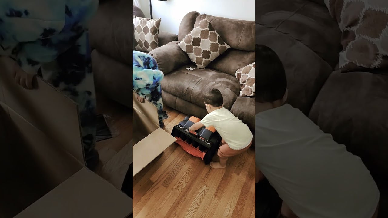 unboxing voltask cordless snow shovel